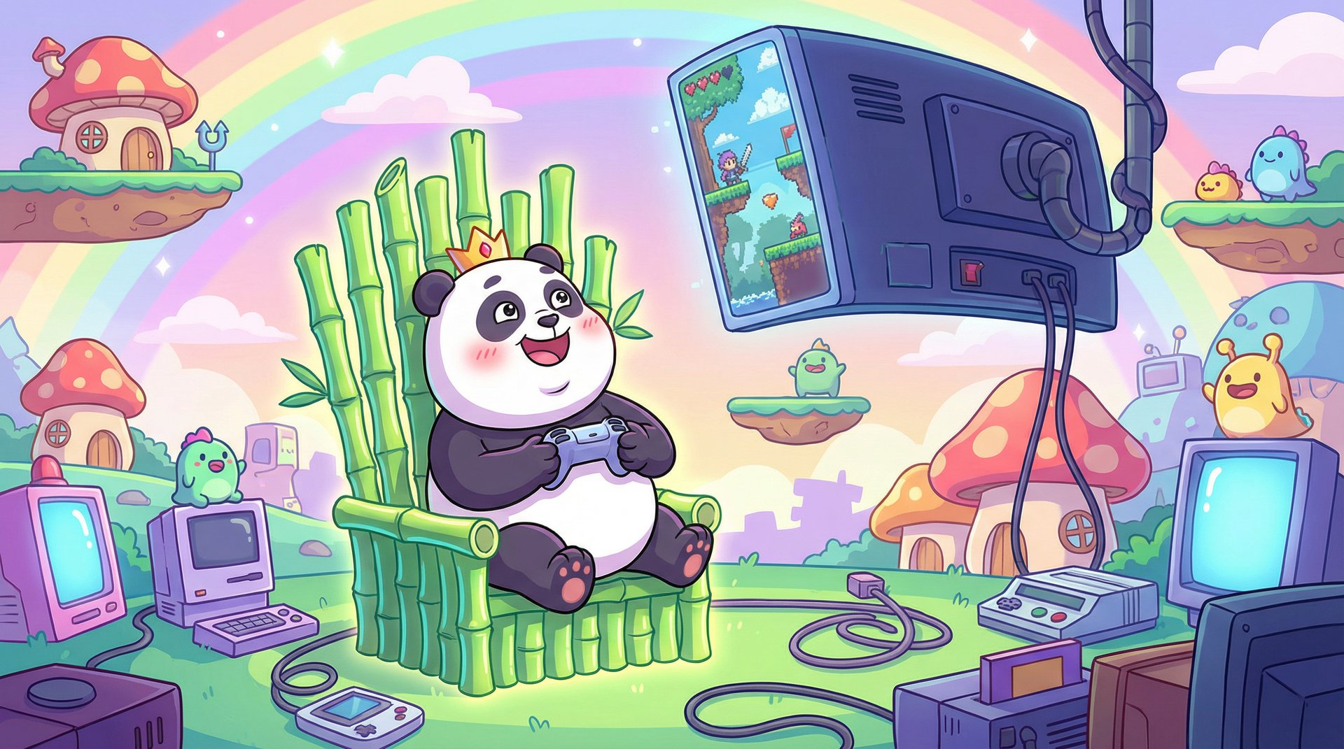 同人动漫熊猫游戏视频